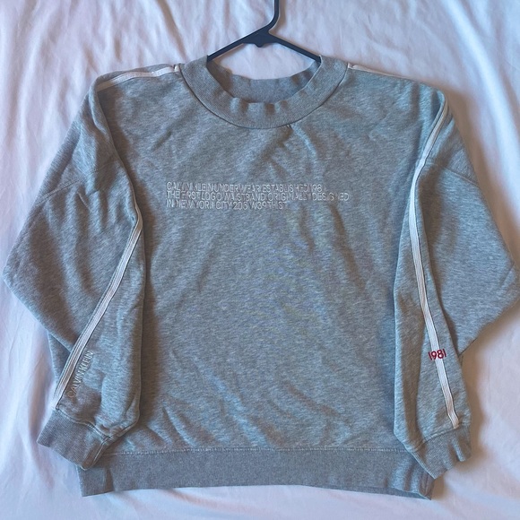 Calvin Klein 1981 Underwear Statement Sweater - Picture 1 of 5